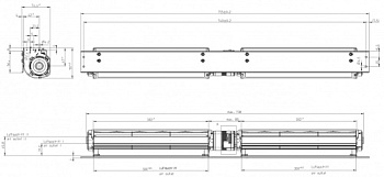 Тангенциальный вентилятор ebmpapst QLK45/3030-2212