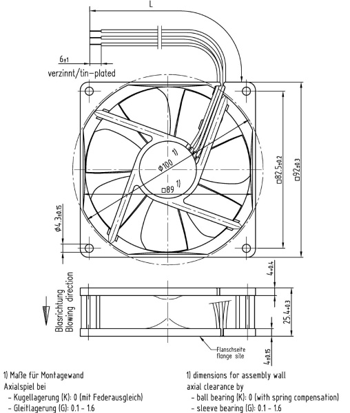 Вентилятор компактный ebmpapst 3414 N/2