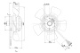 Осевой вентилятор ebmpapst A2D200AA0202