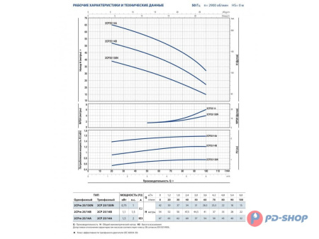 Насосная станция Pedrollo 2CPm 25/16B 50cl