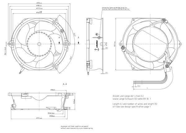 Вентилятор компактный ebmpapst DV 6424/19