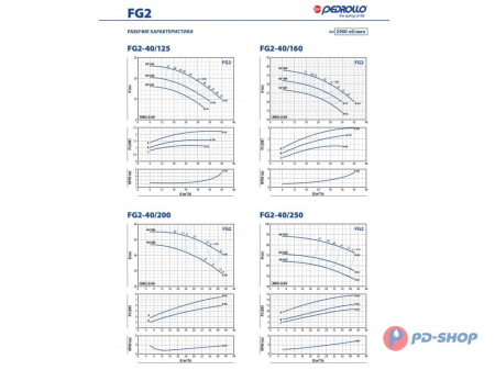 Насосная часть Pedrollo FG 32/200AH