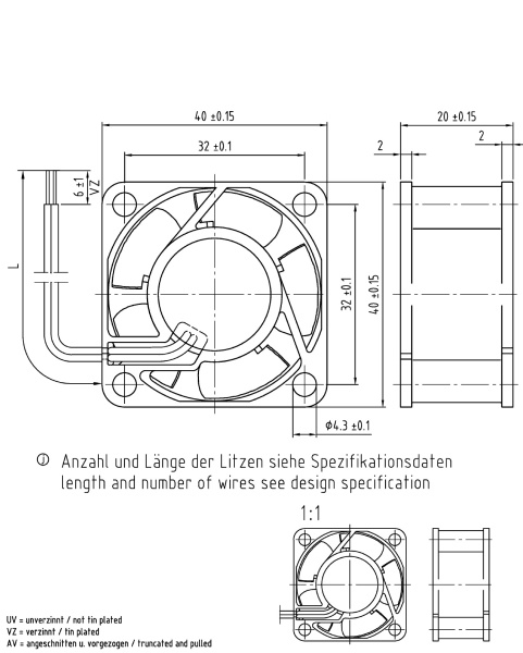 Вентилятор компактный ebmpapst 414/2