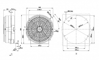 Осевой вентилятор ebmpapst W4E450SP0130