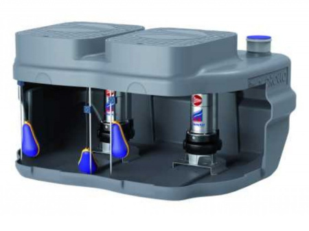 Станция насосная канализационная Pedrollo SAR 550 - Dm 10-N 10м