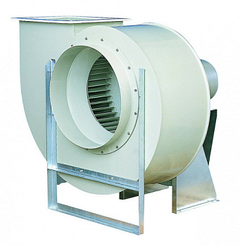 Вентилятор ВЦ 280-46 №2 с двигателем 1,1/3000 химостойкий из полипропилена